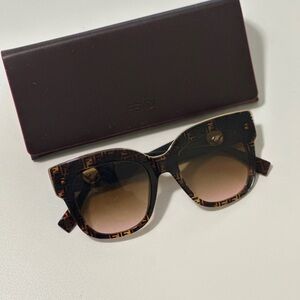 Fendi Tortoise Shell Sunglasses